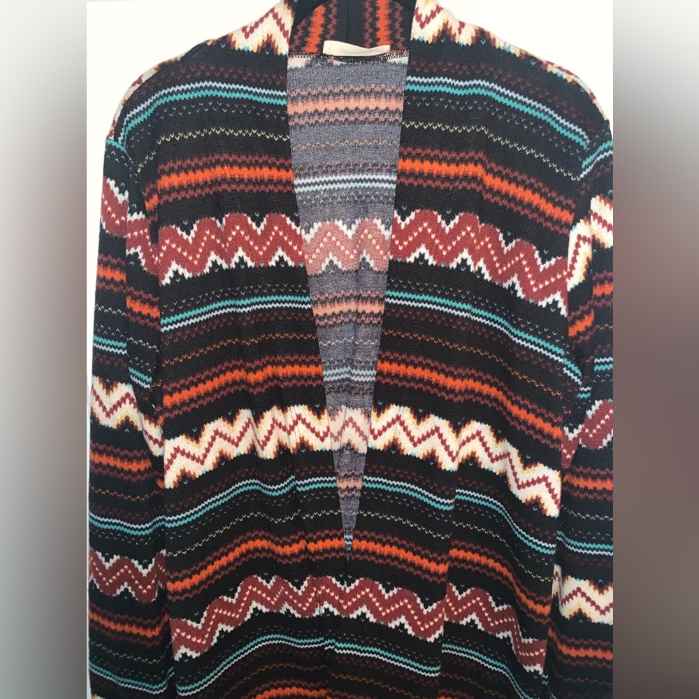 ee:some Open Aztec Cardigan Size M/L - Picture 3 of 6